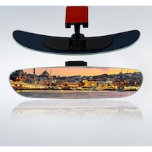 Ova-5 Dik-Eğik Kollu Universal Iç Dikiz Aynası 24X5 Cm