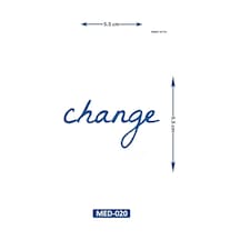 Change 5 Cm Minimal Geçici Dövme Yarı Kalıcı Geçici Dövme