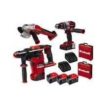 Einhell Kit Q 36V Kırıcı Delici + Matkap + Taşlama Seti