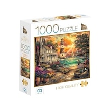 Taş Ev 1000 Parça 2,2mm Kalınlık 48x68cm Profesyonel Hobi Puzzle Yapboz Serisi