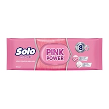 5 Adet Solo Pink Power Yüzey Temizleme Havlusu 50'li 5'li Set