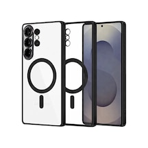 Samsung Uyumlu Galaxy S26 Ultra Uyumlu Kross Magneticsafe Kapak - Siyah