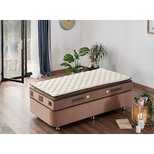 Nironyatak W.Cotton 90X190 Tek Kişilik Pedli Yatak Full Ortopedik Yaylı Yata