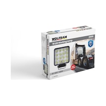 Led Kare Çalışma Lambası 16 Led 12/24v E-belgeli 48w