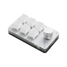 Mini Klavye Kablosuz Mekanik Klavye Makro Düğme Yapıştır 3/4/6/9/12 Tuşlar Özelleştirilmiş