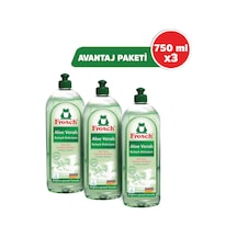 Frosch Aloe Veralı Bulaşık Deterjanı 3 x 750 ML