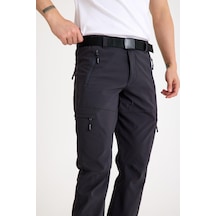 Q&steinbock Afythos Erkek Outdoor Pantolon-polarlı-31313 Koyu Gri