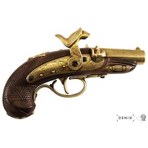 Denix Usa 1862 Deringers Pistol G 20cm Koleksiyon Obje