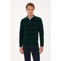 U.s. Polo Assn. Erkek Koyu Yeşil Kazak /triko 50315036-vr079 Koyu Yesıl