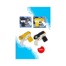 Barracuda 2'li Su Tabancası 16 Cm Water Blaster Çocuk Oyuncak Su Tabancası +3 Yaş