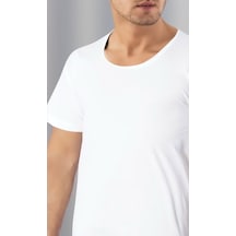 Lüx Drm Erkek Penye Bisiklet Yaka Battal Boy Fanila 025