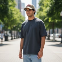 Hedea Unisex Vintage Eskitme Beyzbol Şapkası Boston Nakışlı Ayarlanabilir Kahverengi Pamuklu Cap Çok Renkli