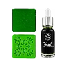 Yeşil Sabun Boyası Sıvı Pigment Sabun Yapımına Uygun 20 Ml Renk