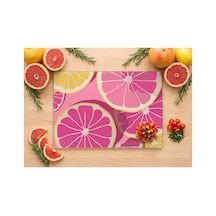 Cam Kesme Tahtası Temperli Uv Baskılı Kaymaz Ayaklı - 25x35 Cm En Çok Tercih Edilen Boyut İle Cam Kesme Ve Servis Tahtası Çok Renkli - 928940667 Çok Renkli