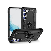 Mobilteam Galaxy S23 Uyumlu Vega Kılıf-siyah Siyah