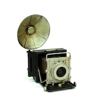 Dekoratif Metal Fotoğraf Makinesi