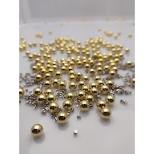 8 Mm Gold  İnci