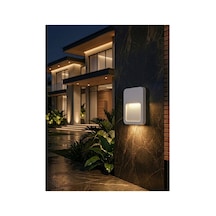 Avva 2w Beyaz Kasa 3000k Led Duvar Armatürü Ip65 Beyaz - 938652254 Beyaz