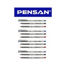 Mytech Tükenmez Set 7'li Siyah 12likarışık