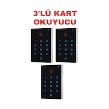 Sr-219 Em-w Tuya Wifi Kart Şifre Okuyucu Ip68 Dokunmatik Tuş Takımlı 125 Khz Geçiş Kontrol Cihazı 3 Adet