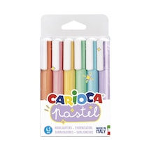 Carioca Pastel Işaretleme Kalemi 6'li 124-Pembe