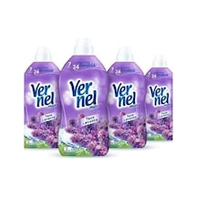 Max Konsantre Çamaşır Yumuşatıcısı 4 X 1440ml 240 Yıkama Taze Lavanta 10'lu Set