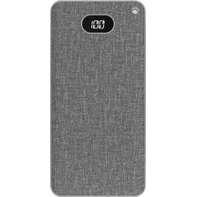 S-Lınk Ip-G10Rw 10000 Mah Kablosuz Powerbank 2 Usb Port Gri Lcd
