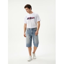 LOFT Baggy Fit Erkek Şort Lf2043043 Q1.v1 Denim