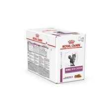 Royal Canin Renal With Chicken Yaş Kedi Maması 12x85 Gr - Tavuklu Böbrek Diyeti 12'li Paket