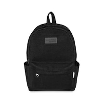 Superga Linen Black Okul Sırt Çantası