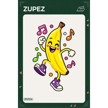Zpz534 Dansçı Muz Ütüyle Uygulanabilir Transfer Baskı - 911529764