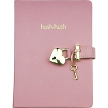Vj Defter Hush Hush Kilitli 13x18 80 Gr 160 Yp Çizgili Lila 1333