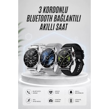 Akıllı Saat Amoled Ekran Bluetooth Bağlantılı Sesli Görüşme Nabız Ölçer Diğer