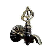 İbrikli Antik Osmanlı Musluk Aç Kapa 1/2 (lüx . %100 Pirinç) Antik