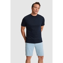 U.s. Polo Assn. Erkek Koyu Lacivert Tişört Basic 50324943-vr100