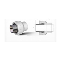 Ege Yıldız Pprc 50X1 1/2 Erkek Adaptör Gri (138101695)