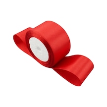 Saten Kurdele 6 Cm Kırmızı 2 Metre