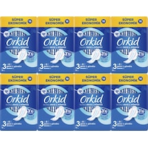 Orkid Ultra Hijyenik Ped 3 Numara Gece&Gündüz 18'Li 8 Adet