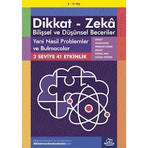 Dikkat - Zeka Bilişsel Ve Düşünsel Beceriler 8-12 Yaş - Yeni Problemler Ve Bulmacalar: 3 Sev Sku: Zeusstk9957a84f0c