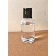 50 Adet 50 Ml Boş Plastik Şişe Om61 Siyah Kapak 0000 Parlak Vernik