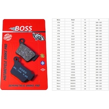 Arka Fren Disk Balatası Bs368 Organik - Ktm, Sherco