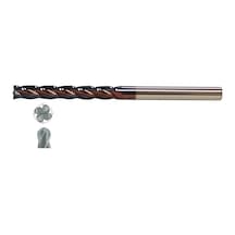 Fett 6x38 Mastercut Çok Uzun Sert Metal 4 Ağızlı Tıaln Küresel Karbür Parmak Frezesi