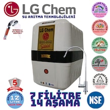 Lg Chem Cool Beyaz Siyah 12 Lt 7 Fl 14 Aşama Su Arıtma Cihazı