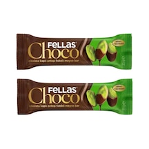 Çikolata Kaplı Meyve Bar Antep Fıstıklı 35gr X2