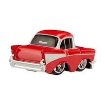 Mga Entertaintment Cartuned S3 1957 Chevy Bel Air - Kırmızı Custom Araba