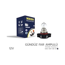 Niken 12v Ps19w Gündüz Far Ampulü Pg20d-1 10 Lu