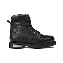 Hammer Jack Hakiki Deri Siyah Erkek Bot & Bootie 18501-m Siyah