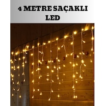 4 Metre Şelale Led Işık Perdesi Dekoratif Mh-hs6901-8502