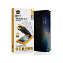 5d Privacy Easyfit 2 Adet Kolay Uygulama Aparatlı Ekran Koruyucu Temperli Hayalet Ekran Cam İphone 17 / İphone 17 Pro
