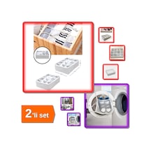 Pratik 12 Bölmeli Çekmece Düzenleyici + Ayakkabı Yıkama Filesi - Kapak Bağlamalı - 2li Set X3n0r8 Belirtilmemiş